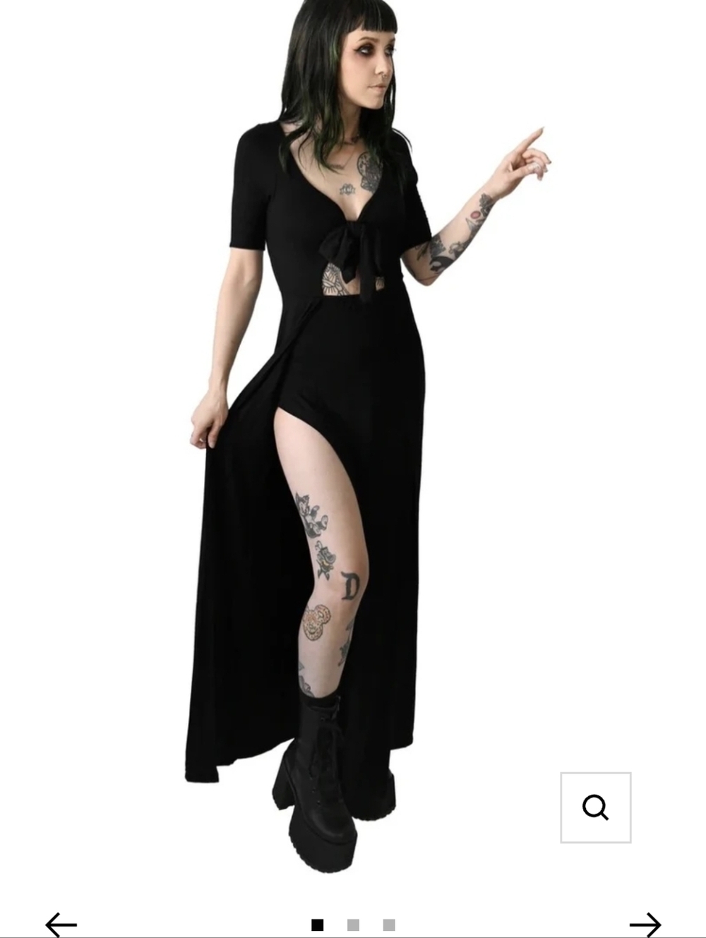 Foxblood Marcie Maxie Dress